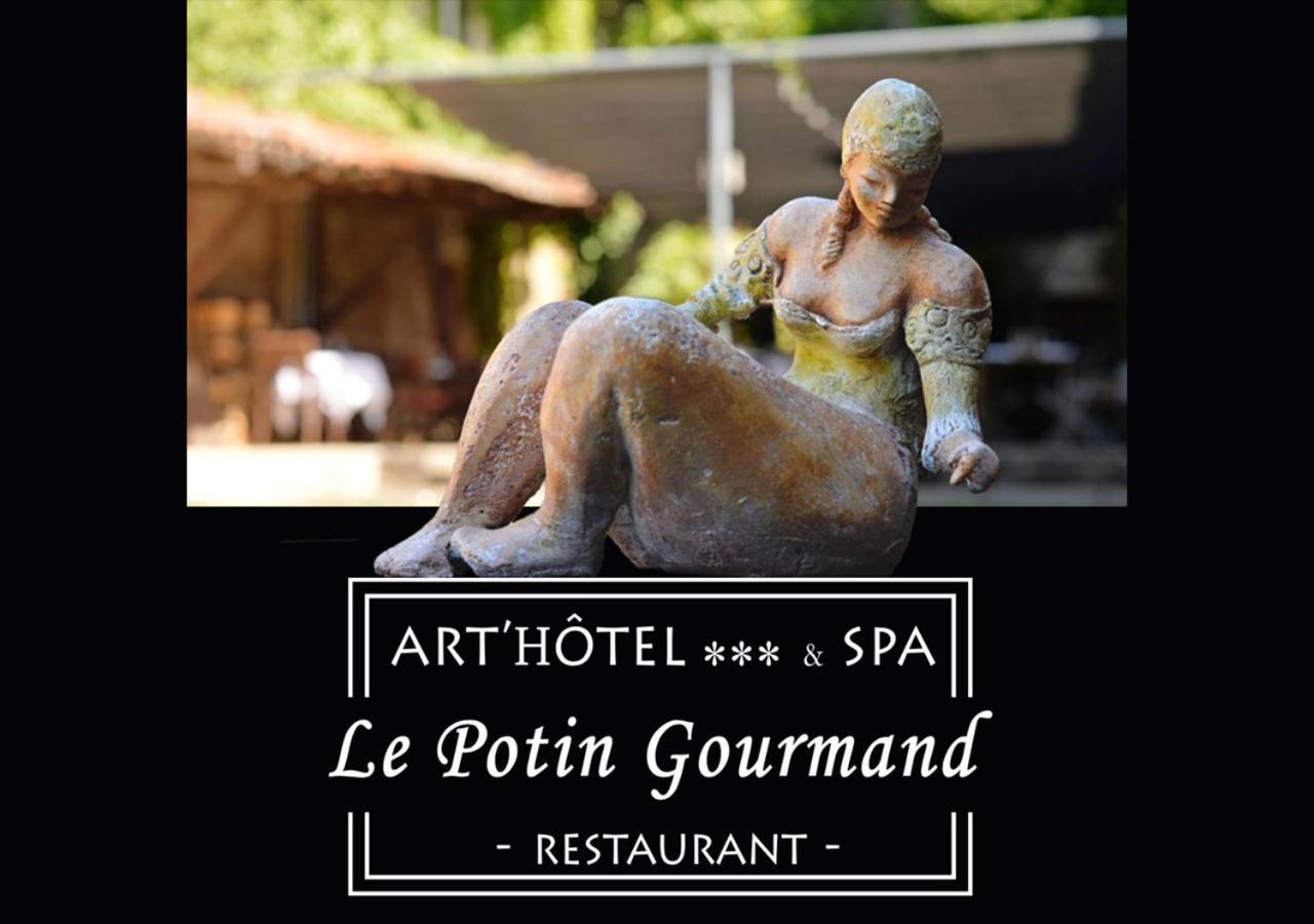Art'Hotel & Spa Le Potin Gourmand Клюни Экстерьер фото